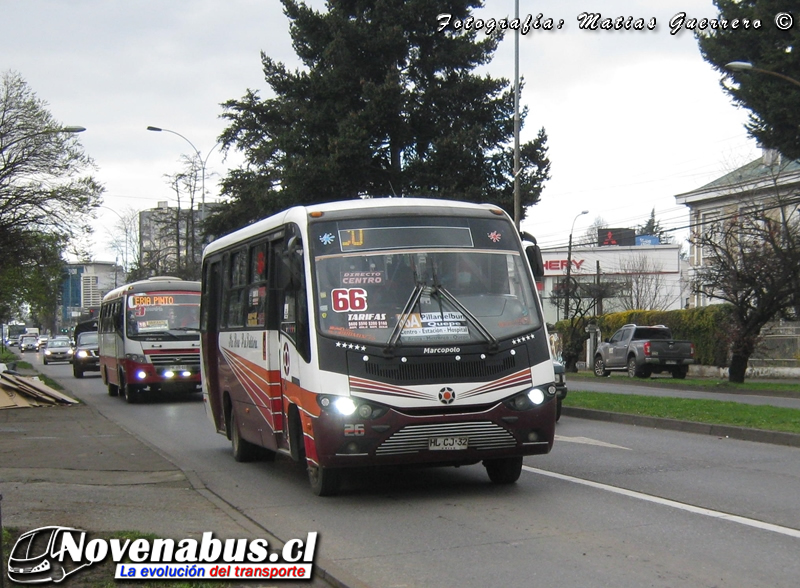 Marcopolo Senior / Mercedes Benz LO-916 / Línea 6 Temuco