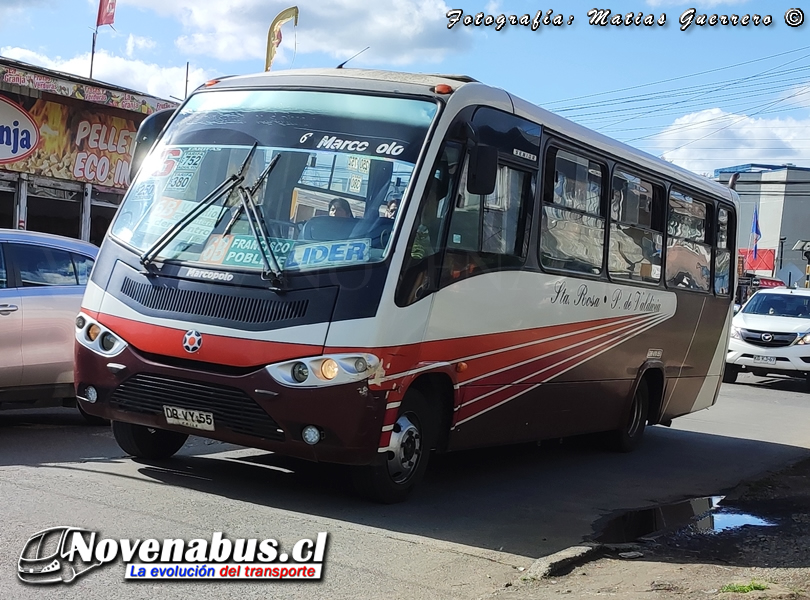 Marcopolo Senior / Mercedes-Benz LO-812 / Línea 6 Temuco