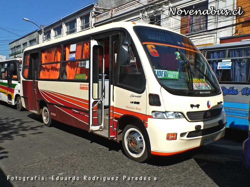 Marcopolo Senior G6 / MercedesBenz LO 812 / Línea 6 Temuco