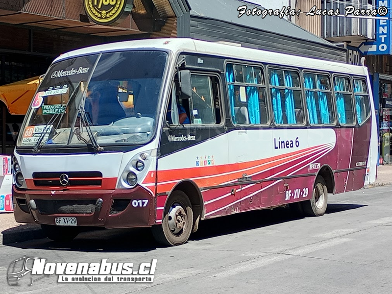 Caio Induscar Foz / Mercedes Benz LO-915 / Linea 6 Temuco