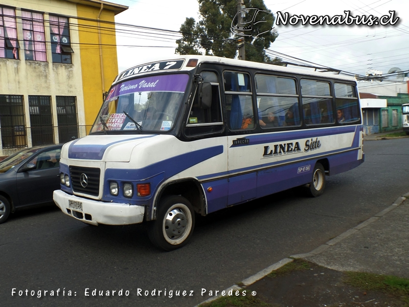 Carrocerías Inrecar Bulldog / Mercedes Benz LO814 / Línea 7 Temuco