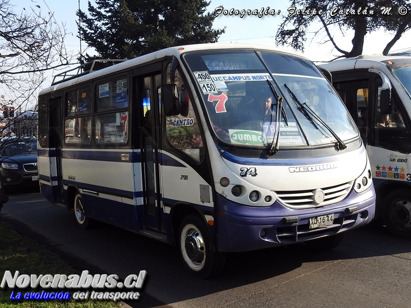 Neobus Thunder + / Mercedes-Benz LO-712 / Línea 7 Temuco