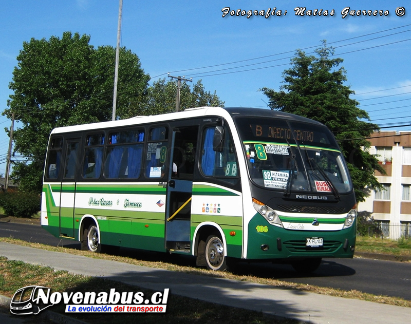 Neobus Thunder + / Agrale MA9.2 / Línea 8 Temuco