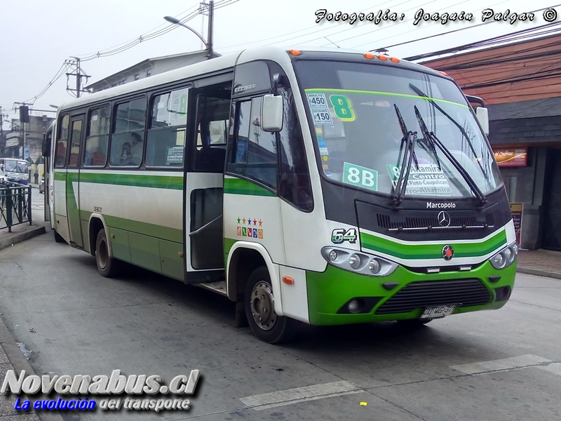 Marcopolo Senior / Mercedes-Benz LO-916 / Línea 8 Temuco