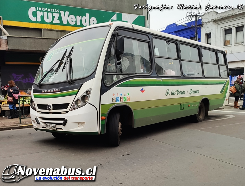 Neobus Thunder + / Mercedes-Benz LO-915 / Línea 8 Temuco