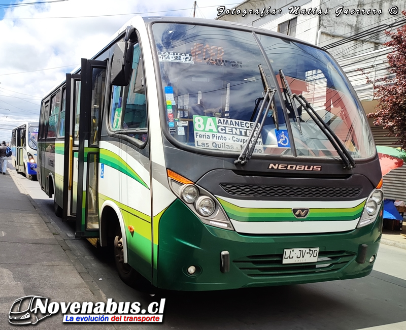 Neobus Thunder+ / Volkswagen 9-160 / Línea 8 Temuco