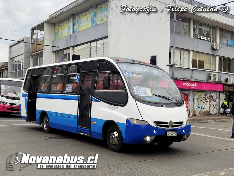 Metalpar Pucará Evolutión IV / Mercedes-Benz LO-915 / Línea 9 Temuco