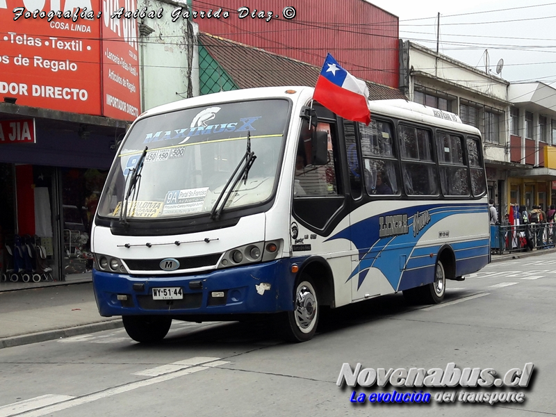 Maxibus Astor / Mercedes-Benz LO-915 / Línea 9 Temuco