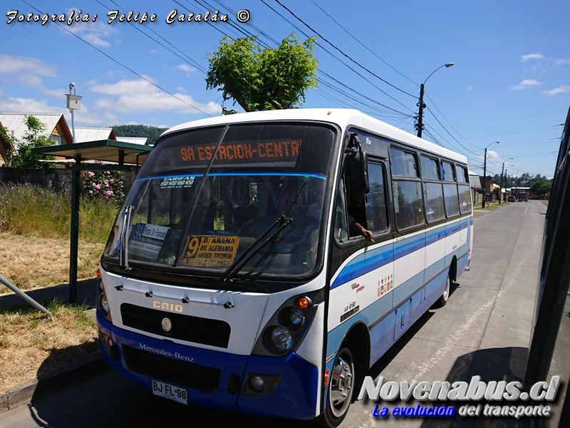 Caio Induscar Foz / Mercedes-Benz LO-915 / Línea 9 Temuco