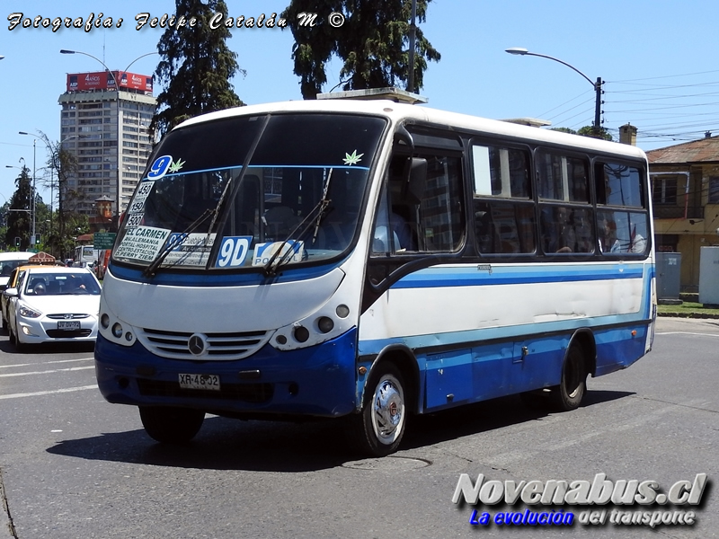 Neobus Thunder + / Mercedes-Benz LO-712 / Línea 9 Temuco