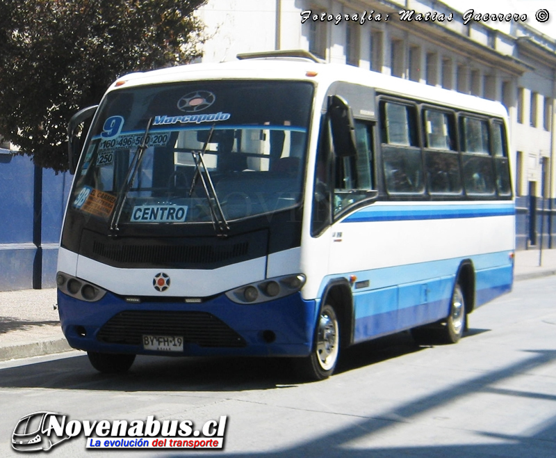 Marcopolo Senior / Mercedes-Benz LO-915 / Línea 9 Temuco