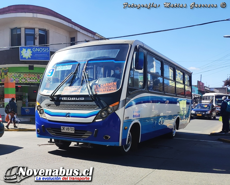 Neobus Thunder + / Mercedes-Benz LO-916 / Línea 9 Temuco