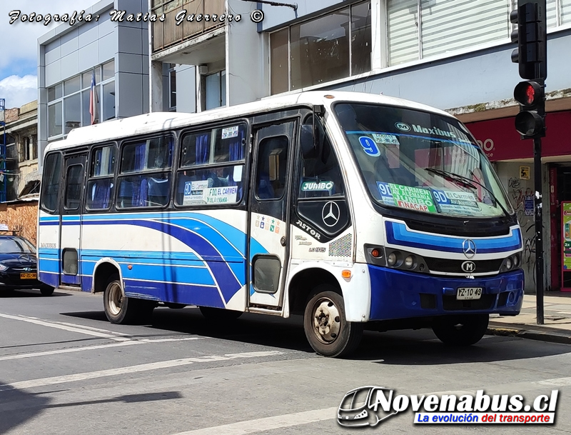 Maxibus Astor / Mercedes-Benz LO-915 / Línea 9 Temuco