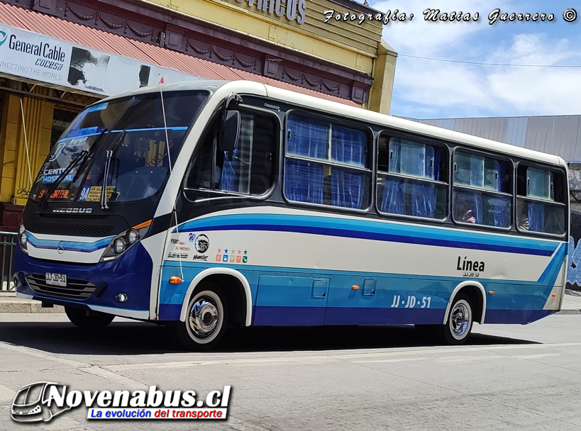 Neobus Thunder + / Mercedes-Benz LO-916 / Línea 9 Temuco