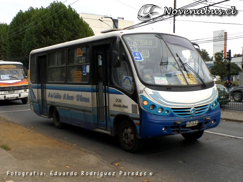 Neobus Thunder + / Mercedes Benz LO712 / Línea 9 Temuco