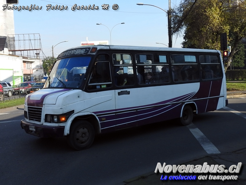 Carrocerías Inrecar / Mercedes-Benz LO-814 / Línea 10 Temuco