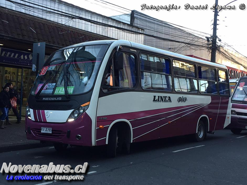 Neobus Thunder+ / Mercedes Benz LO-916 / Linea 10 Temuco