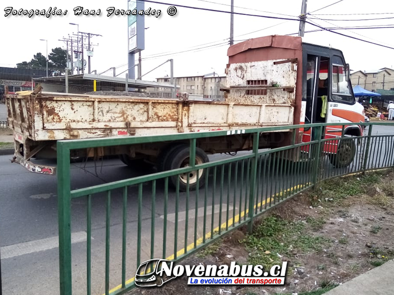 Carrocerías Inrecar / Mercedes-Benz LO-814 Transformada a camión