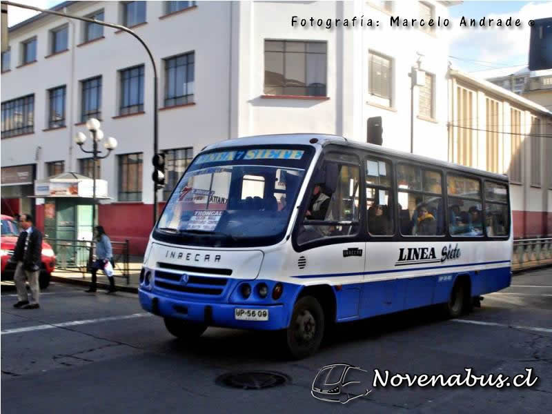 Inrecar Capricornio / Mercedes Benz LO-914/ Línea 7 Temuco