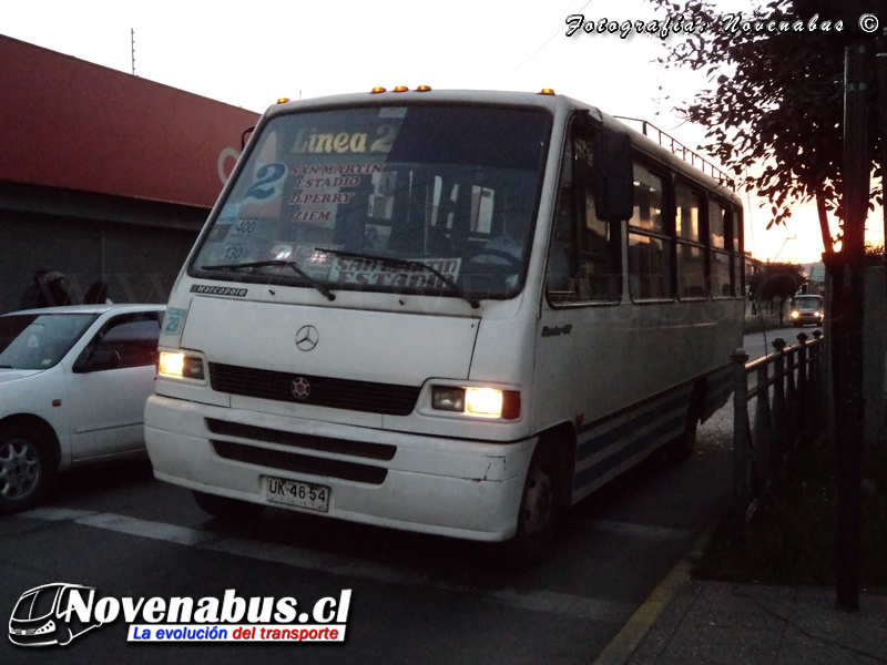 Marcopolo Senior GV  / Mercedes-Benz LO-914 / Línea 2 Temuco