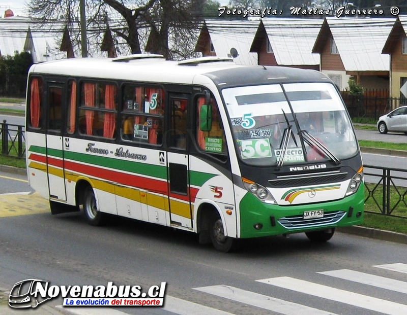 Neobus Thunder + / Mercedes-Benz LO-916 / Línea 5 Temuco