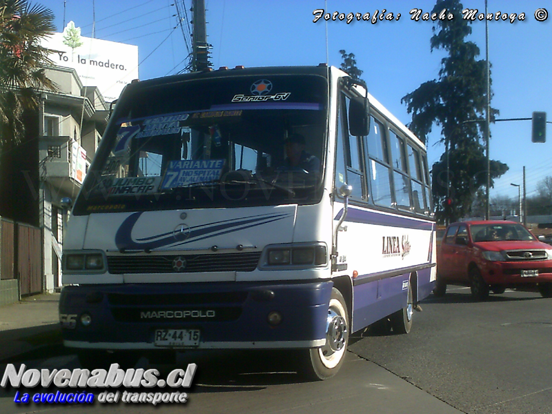 Marcopolo Senior GV / Mercedes Benz LO-914 / Línea 7 Temuco