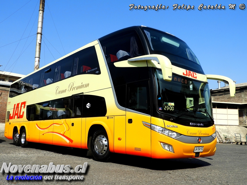 Marcopolo Paradiso G7 1800 DD / Scania K400 / JAC