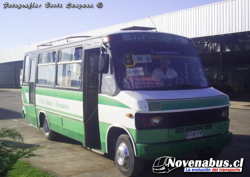 Carrocerias Inrecar / Mercedes-Benz LO-912 / Línea 8 Temuco