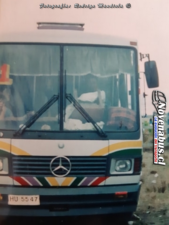 Caio Carolina IV / Mercedes-Benz 708-E / Línea 1 Temuco