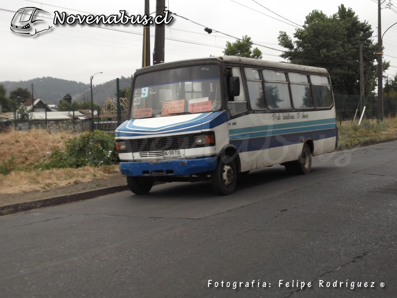 Metalpar Pucará/ Mercedes Benz LO-809/ Línea 9 Temuco