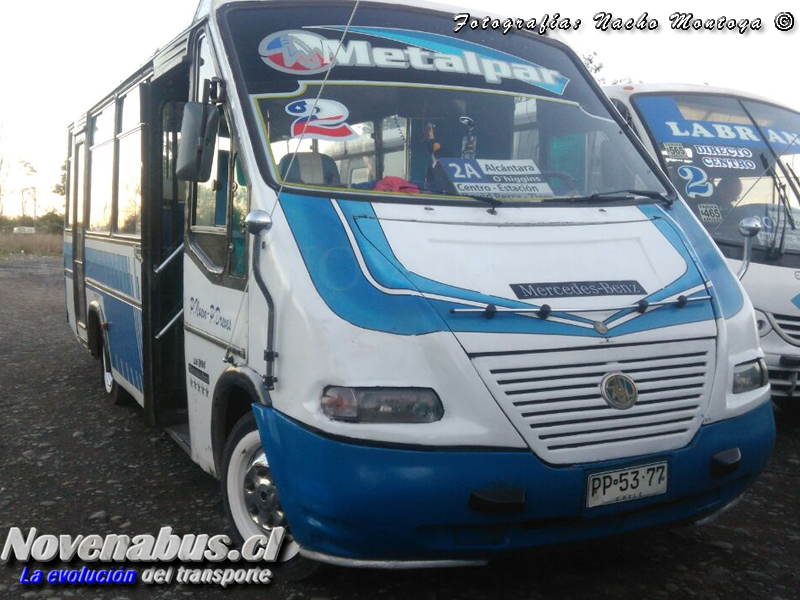 Metalpar Pucará 2000 / Mercedes-Benz LO-814 / Línea 2 Temuco