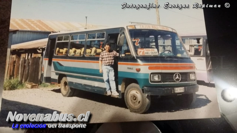 Carrocerías Inrecar / Mercedes-Benz 708-E / Línea 7 Temuco