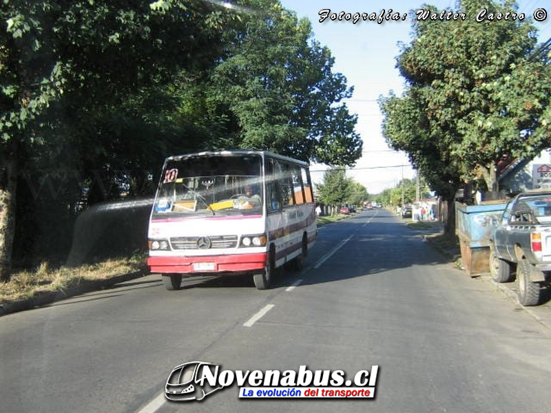 Marcopolo Senior / Mercedes-Benz 708-E / Línea 10 Temuco