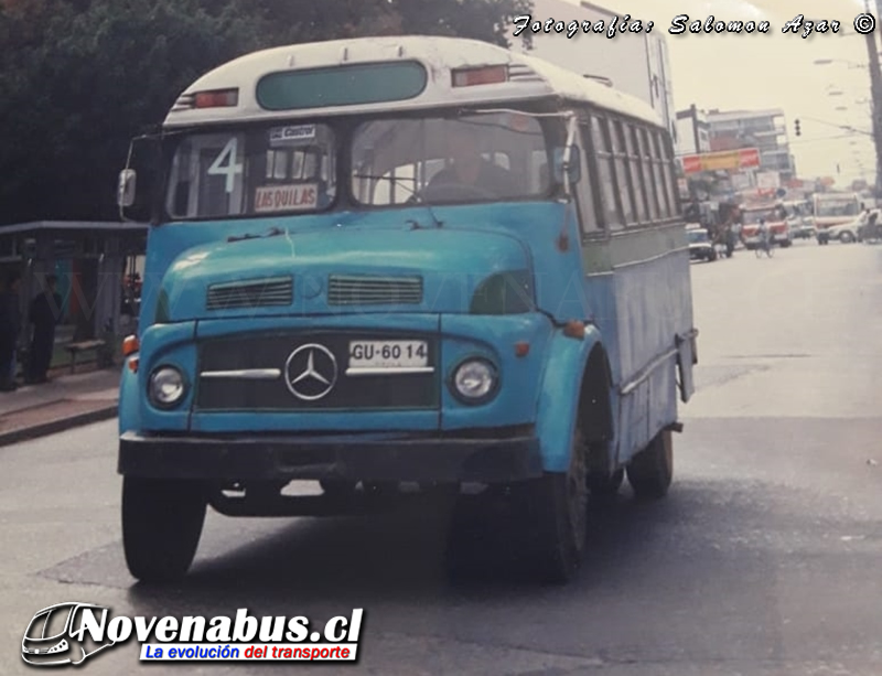 Carrocería Franklin / Mercedes-Benz - 1114 / Sta. Rosa-Las Quilas ( Línea 4 Temuco )