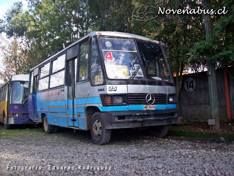 Caio Carolina III/ Mercedes Benz 708E/ Línea 4 Temuco