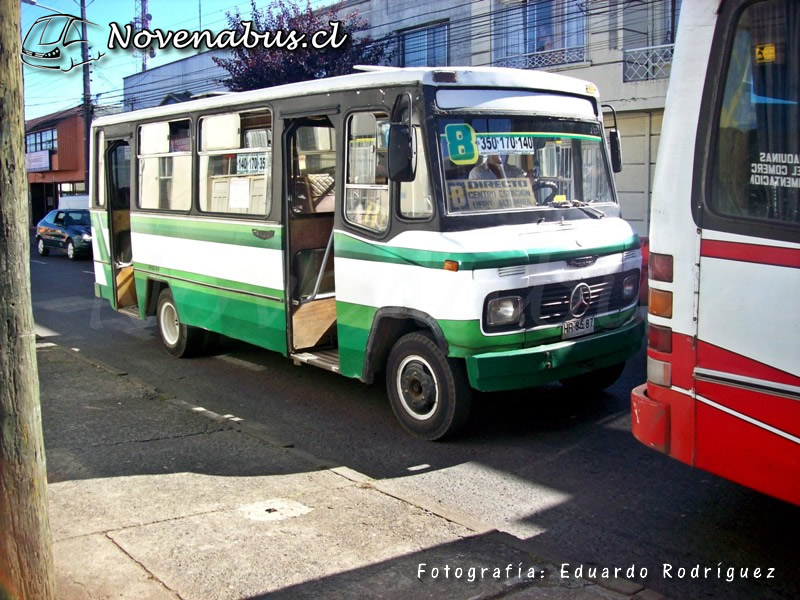 Metalpar Tacora/ Mercedes Benz 708E/ Línea 8 Temuco