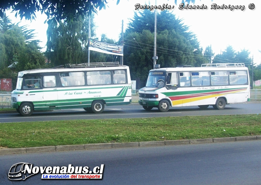 Cuatro Ases PH-17 & Metalpar Pucará l / Mercedes-Benz 708-E - LO-814 / Líneas 8-5 Temuco