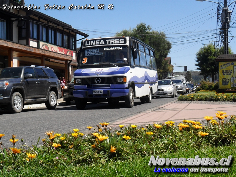 Sport Wagon Panorama / Mercedes-Benz LO-812 / Linea 3 Villarrica