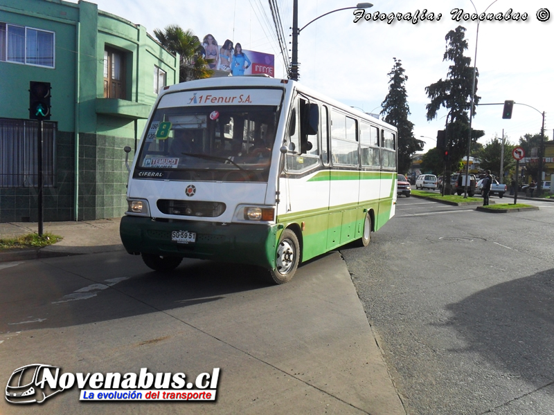 Ciferal Agilis / Mercedes-Benz LO-814 / Línea 8 Temuco