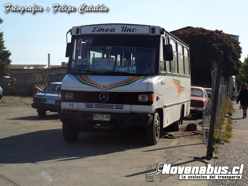 Cuatro Ases PH-50 / Mercedes-Benz LO-812 / Línea 1 Lautaro