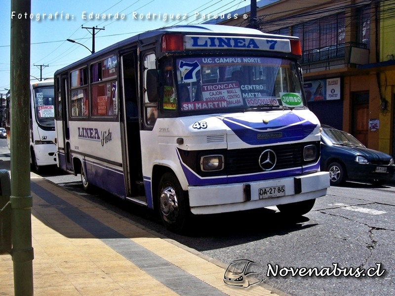 Sport Wagon /  Mercedes Benz LO 708-E /  Línea 7 Temuco