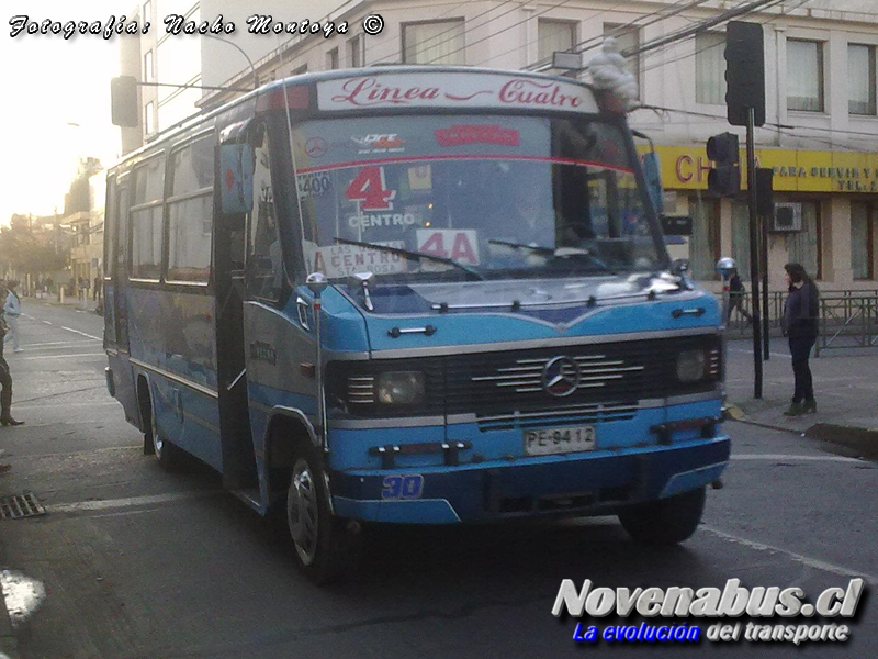 Carrocerias Inrecar / Mercedes Benz LO-814 / Linea 4 Temuco