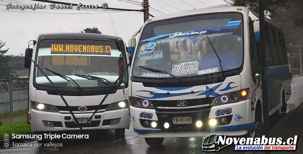 Maxibus Astor / Mercedes-Benz LO-914 / Línea 1 Lautaro - Línea 2 Temuco (Despedida A Nuestro Amigo Samy)