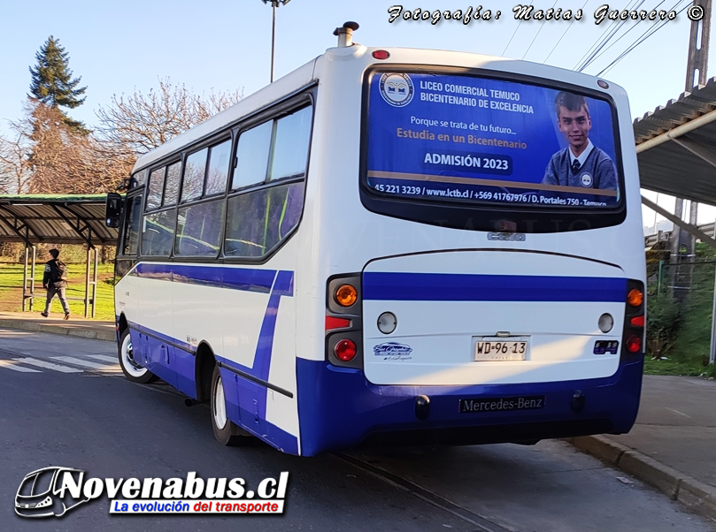 Caio lnduscar Foz / Mercedes-Benz LO-812 / Línea 7 Temuco