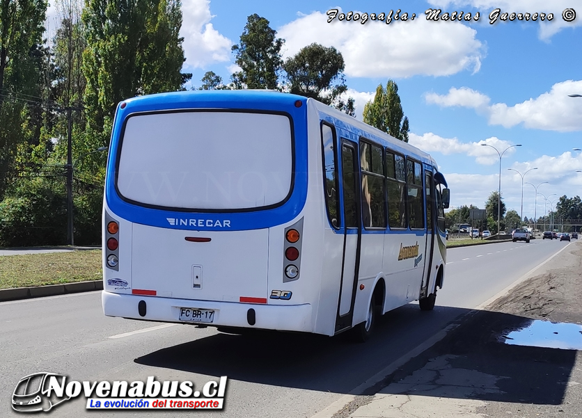 Carrocerías Inrecar Géminis II / Mercedes-Benz LO-915 / Araucanía Express