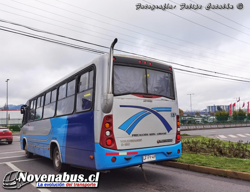 Marcopolo Senior / Volkswagen 9-160 OD / Línea 4 Temuco