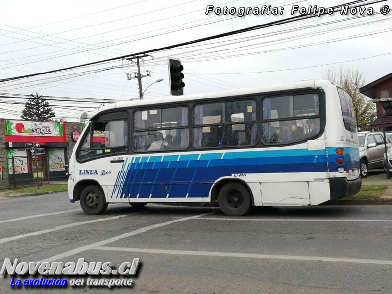 Marcopolo Senior / Mercedes Benz LO-712 / Linea 2 Temuco