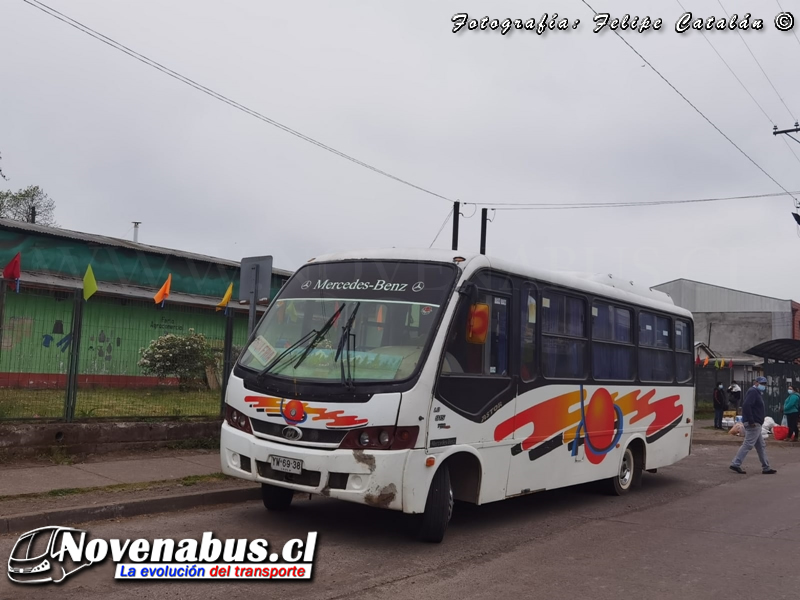 Maxibus Astor / Mercedes-Benz LO-915 / Servicio Rural Lautaro