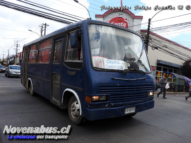 Metalpar Pucará II / Mercedes-Benz OF-812 / Rural Temuco