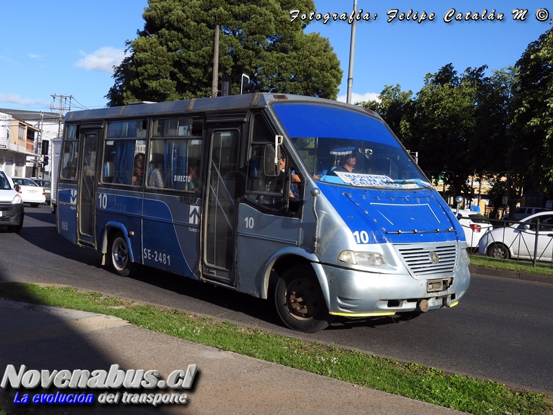 Metalpar Pucará 2000 / Mercedes-Benz LO-814 / Rural Maquehue Zanja Crucero